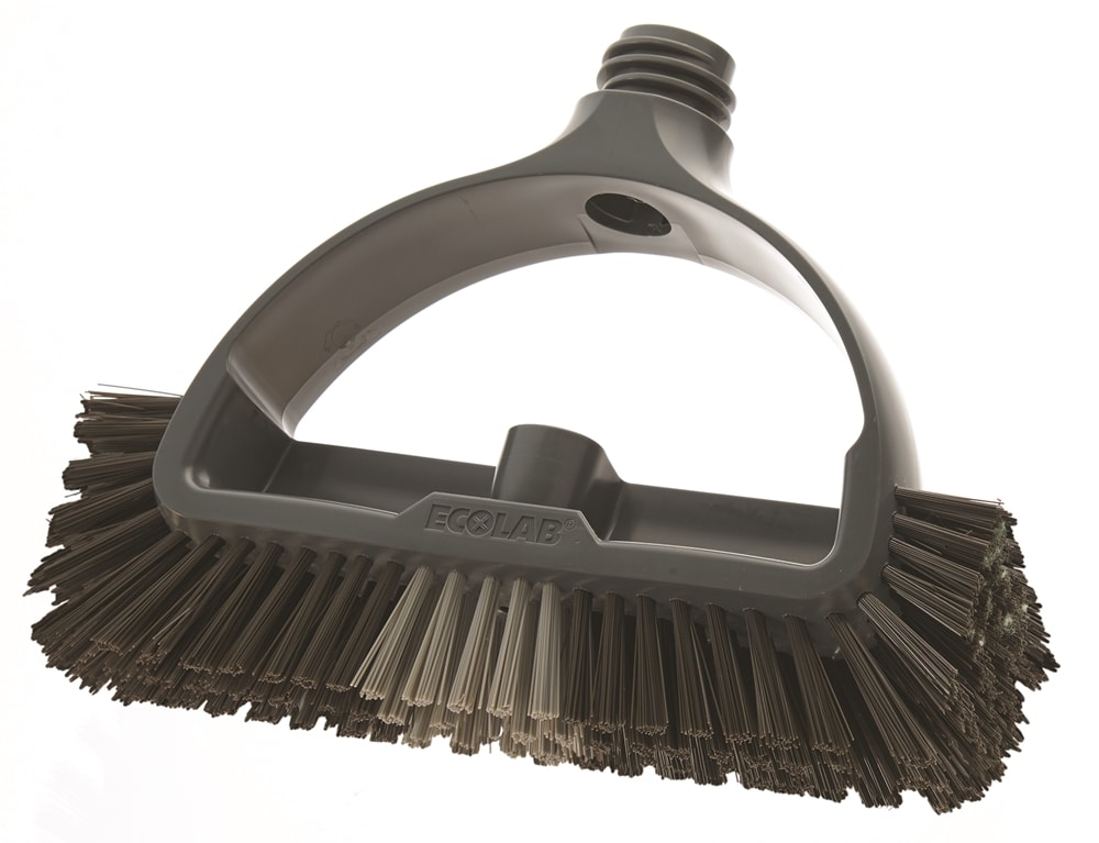 GuestSupply US | Ecolab® DuraLoc Deck Brush, Black 61703-07-00